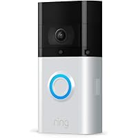 Ring Video Doorbell 3 Plus von Amazon | HD-Video (1080p), verbesserte Bewegungserfassung, 4-Sekunden-Vorschau | Mit 30…