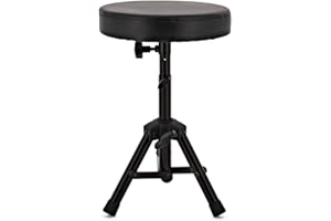 gear4music Siège de Batteur pour Enfants Hauteur 30-40 cm