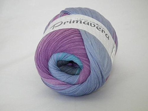 Lana Grossa Primavera Bändchengarn inkl. Anleitung f. Loop-Schal Fb. 104