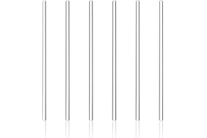 LABBOX KENZIUM - Pack 6 x Aste di Agitazione | Lunghezza: 300 mm | Vetro Robusto | Ideale per Laboratorio ed Educazione