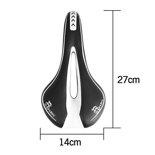 Ondeni Fahrradsattel mit wasserdichter Fahrradsattelbezug MTB Gel Sattel Mountainbike Sattel City Tourensattel Trekking Rennrad Sattel - 7