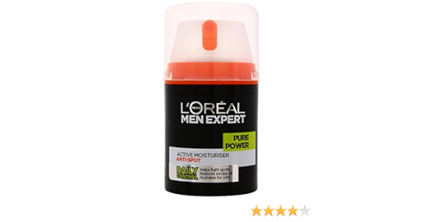 loreal pure power moisturiser