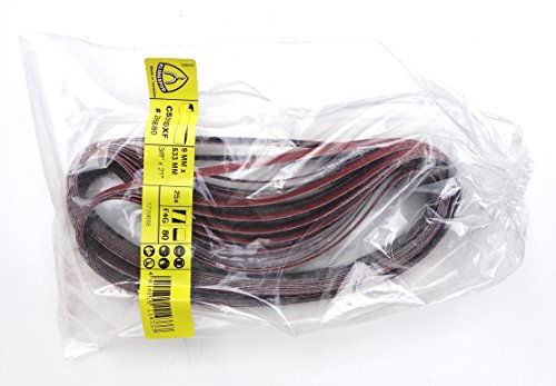 25 Stück Klingspor Schleifband CS310XF | 9 x 533 mm | Industriequalität | Körnung nach Wahl (100) - 2