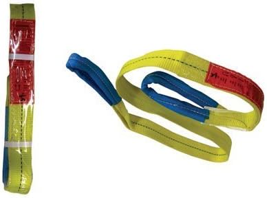 Portable Winch Polyester Slings - 6400-lb. Capacity, 8ft. x 2in., 2-Pack, Model# PCA-1259X2 by Portable Winch