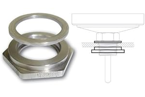 Tel-Tru Thermometer Installation Kit for Replacement Barbecue thermometers
