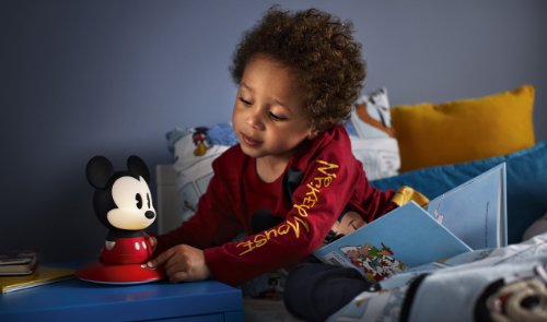 Philips Disney Micky Maus LED Nachtlicht, schwarz/rot, 717093016 - 10