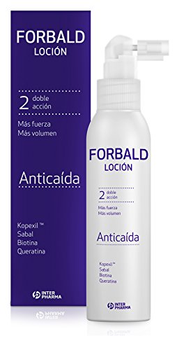 FORBALD  Loción anticaída cabello indicado para hombre y mujer. Doble acción: frena la caída del pelo y estimula su crecimiento  125 ml