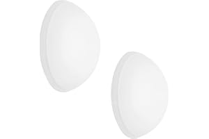 WAGNER DESIGN YOURSELF WAGNER Parechoc de porte VISSER ou COLLER blanc - Lot de 2 - diamètre Ø 20 x 7 mm, à visser ou coller au mur, butoir en plastique de haute qualité, matériel de montage inclus - 15232012