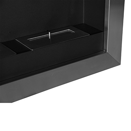homcom 02-0759 Kamin, Edelstahl, silber, 110 x 63 x 16 cm - 6