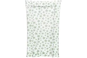 THE NEAT NURSERY CO. Bebeluca Grey Stars Small Change mat 70 x 38 cm