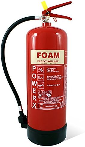 PowerX 9 litre foam extinguisher
