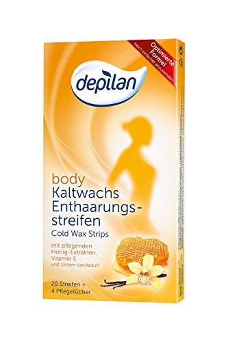 Depilan Kaltwachsstreifen body, 2er Pack (2 x 1 stück)