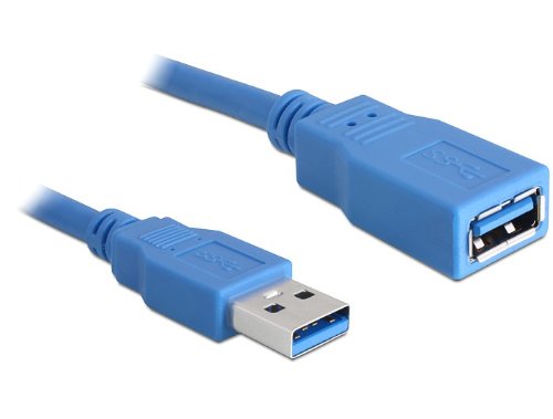 DELOCK Kabel USB 3.0 Verlaengerung, A/A 2m St/Bu