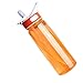 Produktbild Ruiyiheng Nützliche Wasserflasche mit großer Kapazität 801-900 ml für Radfahren, Wandern, Outdoor-Sport, Gesundheits-Wasserflasche, Trinkbehälter für Zuhause, Dekoration Orange @