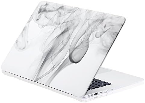 MacBook Air 13 Inch Case - KAOPU Matt Frosted Rubber Coated Protective Shell Cover - for A1369 A1466 (Smoke Ring)