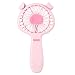 Produktbild LOHAS Handheld Elektrische Ventilatoren Mini tragbarer Outdoor Ventilator mit wiederaufladbarem 1200 mAh Akku klappbarer Griff Desktop für Zuhause und Reisen