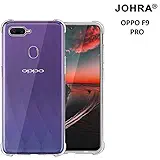 Johra® Protective Soft Transparent Shockproof Hybrid Protection Back Case Cover for Oppo F9 Pro