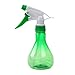 Produktbild Kumkey Sprüher Sprühflasche 250ml mit Sprühkopf Friseur Flasche Sprüher Blumen Pflanzen Nährlösung Wasser Sprayer Wassersprüher Für Reinigung Haare Salon Pflanzen Blumen Zerstäuber (Grün)