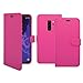 Price comparison product image Samsung Galaxy S9 Plus Pink Wallet Flip Cover Case