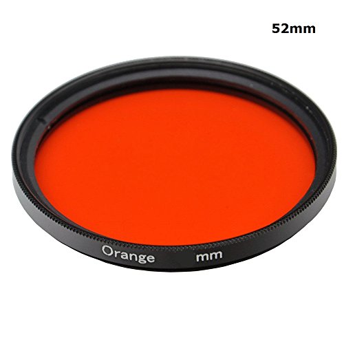 52  mm complet compl  te Couleur Orange objectif filtre protecteur de lentille pour Canon Nikon Sony Digital Camera objectif