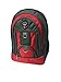 Apnav 30 Ltrs Waterproof Grey-Red School Bag RS.599.00