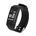 Produktbild Kreema N108 Smart Armband Bluetooth Uhr Herzfrequenz Blutdruckmessgerat Fitness Activity Tracker Schrittzahler fur iPhone 7 / 6s Samsung S8 / S7