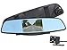 Produktbild NavGear Rückfahrkamera Spiegel: Full-HD-Rückspiegel-Dashcam mit Rückfahrkamera und Nachtsicht-Modus (Video-Rückfahrkamera)