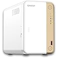 QNAP TS-262-4G | 2-Bay, Intel Dual-core CPU, 2 x M.2 Slots, 2.5GbE Desktop NAS, 2-Bay 4GB RAM