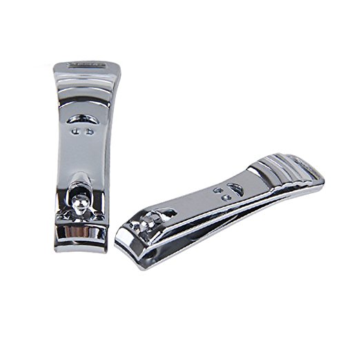 KevenAnna Smiling Face Nail Clipper Set - Fingernail + Toenail - Stainless Steel