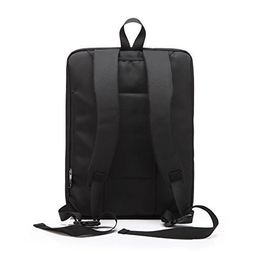 O&N 15.6 Zoll Laptop Rucksack Wasserdicht Stossfest Business Freizeit-Rucksack Universal 3-in-1 Umwandelbar Rucksack Umhaengetasche Tragetasche mit Laptopfach / Akteneinteilung / Zubehoerfaecher - 2