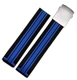 ROUHO Schwarz/Blau/Orange Silikon Diver Watch Band Kautschukband Für Tissot T-Race-Blau