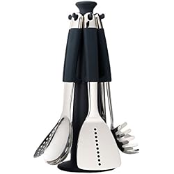 Joseph Joseph - Carousel Rotatif de 6 Ustensiles Elevate - Collection 100 - Inox