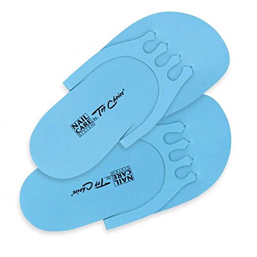 Top Choice - Soft Foam Nail Art Toe Separators, Slippers For Pedicure And Nail Painting Nail Care Tools