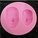 Price comparison product image Goliton® Back Model Face Shaped 3d Silicone Cake Fondant Decoration Icing Moulds Jelly Soap Chocolate Sweets Lolly Mould – Pink