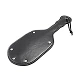 BESTOYARD Hand Clap Leather Paddle Spanking Flirt Clap Adult Toys for Adult Couple with Five Rivets