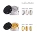 DE'LANCI Mirror Nail Glitter Powder 2 Box 3g-Gold Silver Pigment Powder Nail Art Chrome-Glitter Dust Powder - Decoration Nails Art-Beauty Makeup Cosmetics Tools Kit with 2Pcs Sponge Stick ...