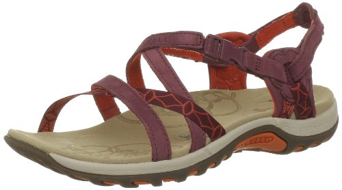 Merrell Jacardia, Women's 's Slip-On Casual Sandals - Port, 8 UK