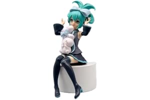 Skynomad Hatsune Miku Character Figurine - Sexy Anime Character PVC Collectible Model Gift Car Decoration Desktop Birthday Present for Hatsune Anime Fans (Cinnamoroll Luminasta)
