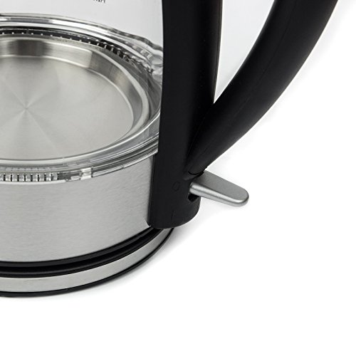 VERDA Wasserkocher 1,7L 2200W Edelstahl LED BELEUCHTUNG Glas SN0617L-8 - 4