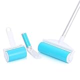 Instrucciones: Simplemente empuje el rodillo de silicona para eliminar el pelo, el polvo y la suciedad de las mascotas, esto es especialmente bueno para eliminar el polvo y la suciedad de las superficies planas. Buen artículo pequeño, perfecto para quitar esos molestos pelos de mascotas de la ropa y el mobiliario.