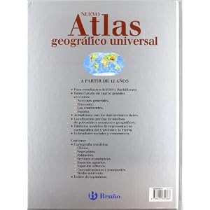 Nuevo Atlas Geográfico Universal (Castellano - A Partir De 10 Años - Atlas Escolares)