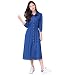 Feeldiff Blue Denim Casual western Dresses RS.1099.00