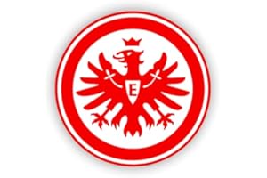 STICKERGREEN Eintracht Francfort Sticker, Aufkleber, Doppelpack, mehrere Größen