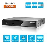 ☛【5 en 1 DVR】 Este sistema de grabación de video digital híbrido de 16 canales y 5M-N/1080N es compatible con una cámara CVBS de 5MP / 4MP / 1080P AHD / TVI / CVI / IP / 960H. Puede agregar 5 cámaras diferentes y personalizar totalmente su sistema de seguridad único