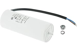 LORTECH Motor-Kondensator 450V, 2µF bis 50µF, Kabelanschluss (50µF, 1)