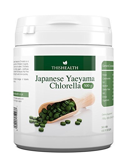 Preisvergleich Produktbild Chlorella Tabletten 500g - Yaeyama Chlorella
