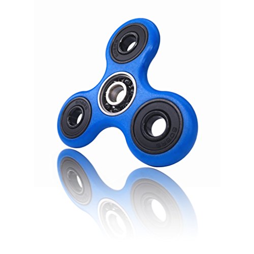 Hand Spinner,Moon Barite Fluorescent Finger Toys,Tri Fidget Spinner,Ultra Smooth and Quiet Spin,Stress Reducer Glow In The Dark Toy Great Gift For ADD, ADHD, Autism,and Anxiety Adult Children (Blue) Hand Spinner,Moon Barite Fluorescent Finger Toys,Tri Fidget Spinner,Ultra Smooth and Quiet Spin,Stress Reducer Glow In The Dark Toy Great Gift For ADD, ADHD, Autism,and Anxiety Adult Children (Blue)