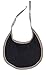 Smafolk Bib with Single Colored Bib (Grey, Small)