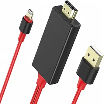 Screen Mirroring Cable for iPhone, iPad | Lightning to Hdmi Display Sharing Device for LED, Projector, LCD, Tv, Monitor, Screen Compatible with iPhone/iPad