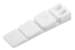 25 X Mprofi MT® Cunei per Mobili in plastica con punti di rottura integrati Cunei Distanziatori Cunei di Regolazione Bianco